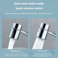Internet Celebrity Mechanical Arm Universal Faucet Copper Single Mode Dual Mode Water Outlet Multifunctional Extension