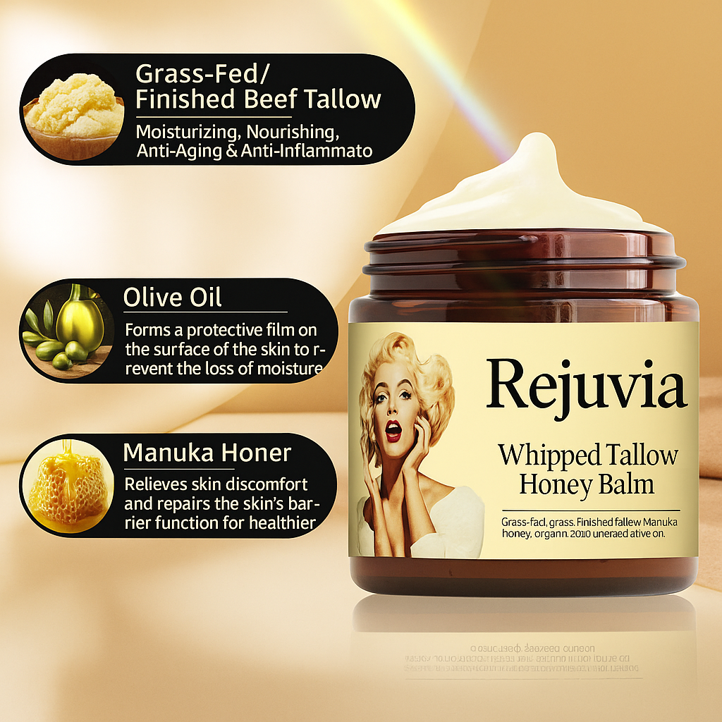 Rejuvia Cow Fat Honey Moisturizing Cream