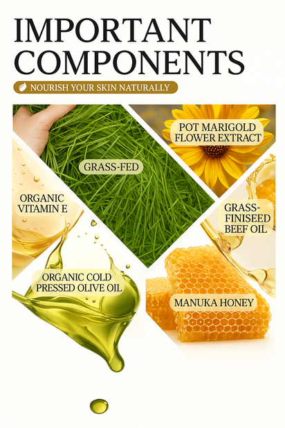 Rejuvia Cow Fat Honey Moisturizing Cream