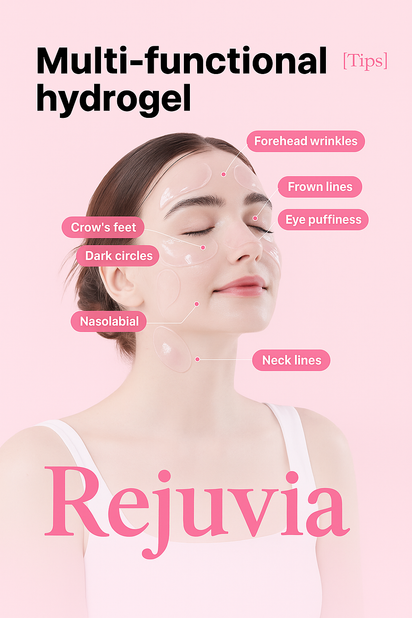 Rejuvia Eye Mask Firming Anti-Wrinkle Fine Lines Hydrating Moisturizing