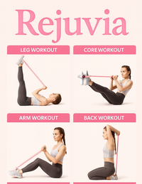 Rejuvia Pedal Chest Expander Sit-ups Auxiliary Tension Device Fitness Equipment Pedal Leg Master Household