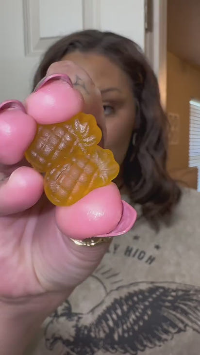 PhPure Juicy Feminine Probiotics Gummies- All in One Solution with Slippery Elm and Prebiotics&Lactobacillus Probiotic Blend for Women’s pH Balance and Dryness - Hawaiian Pineapple Gummies 60 Count probiotics women