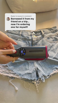 Garment Steamer for Clothes, Portable Travel Clothing Steamer Iron, 7 Mode with LCD Display, 5s Fast Heating, 90° Swivel Handle